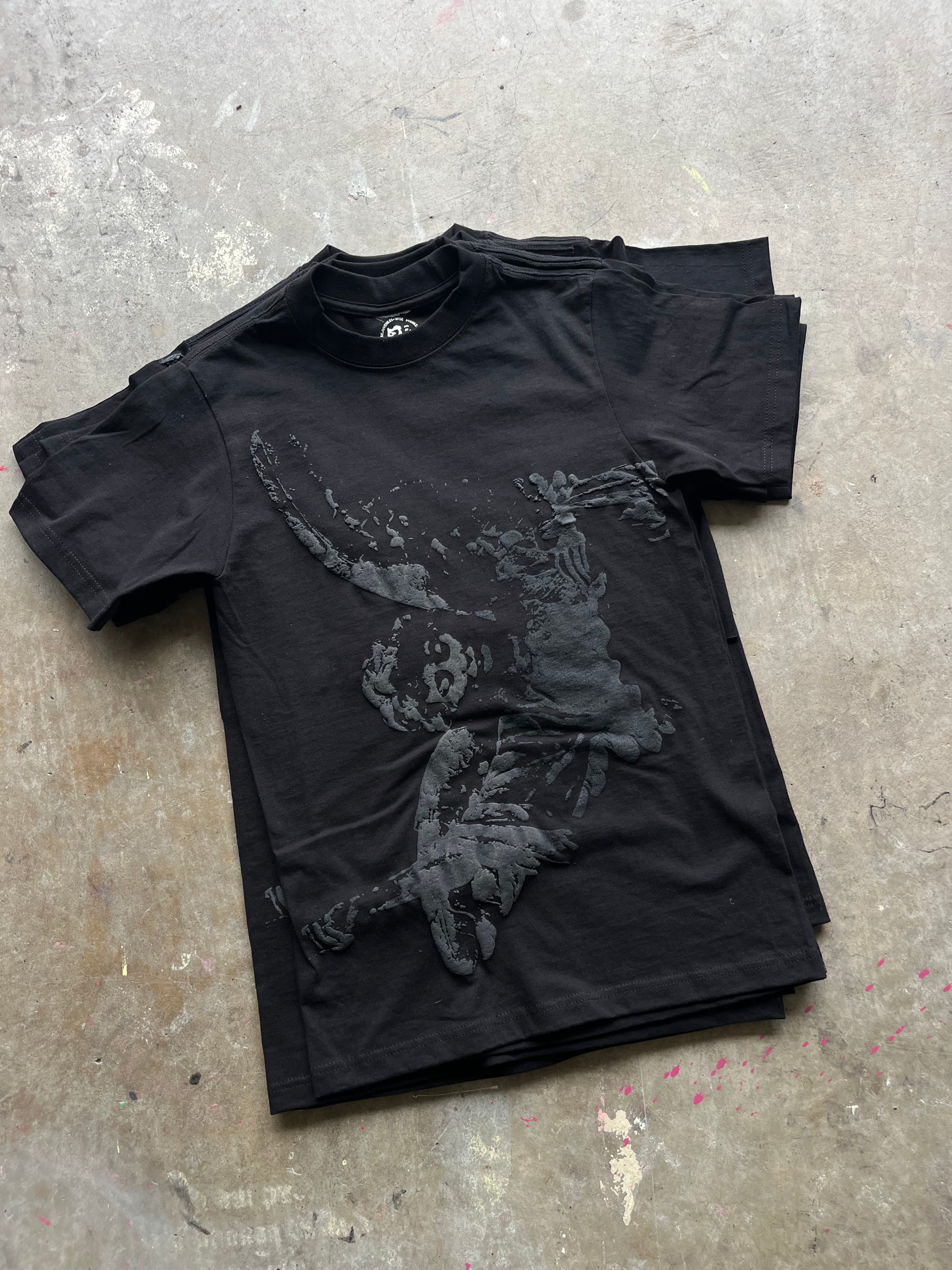 Triple Black Tee
