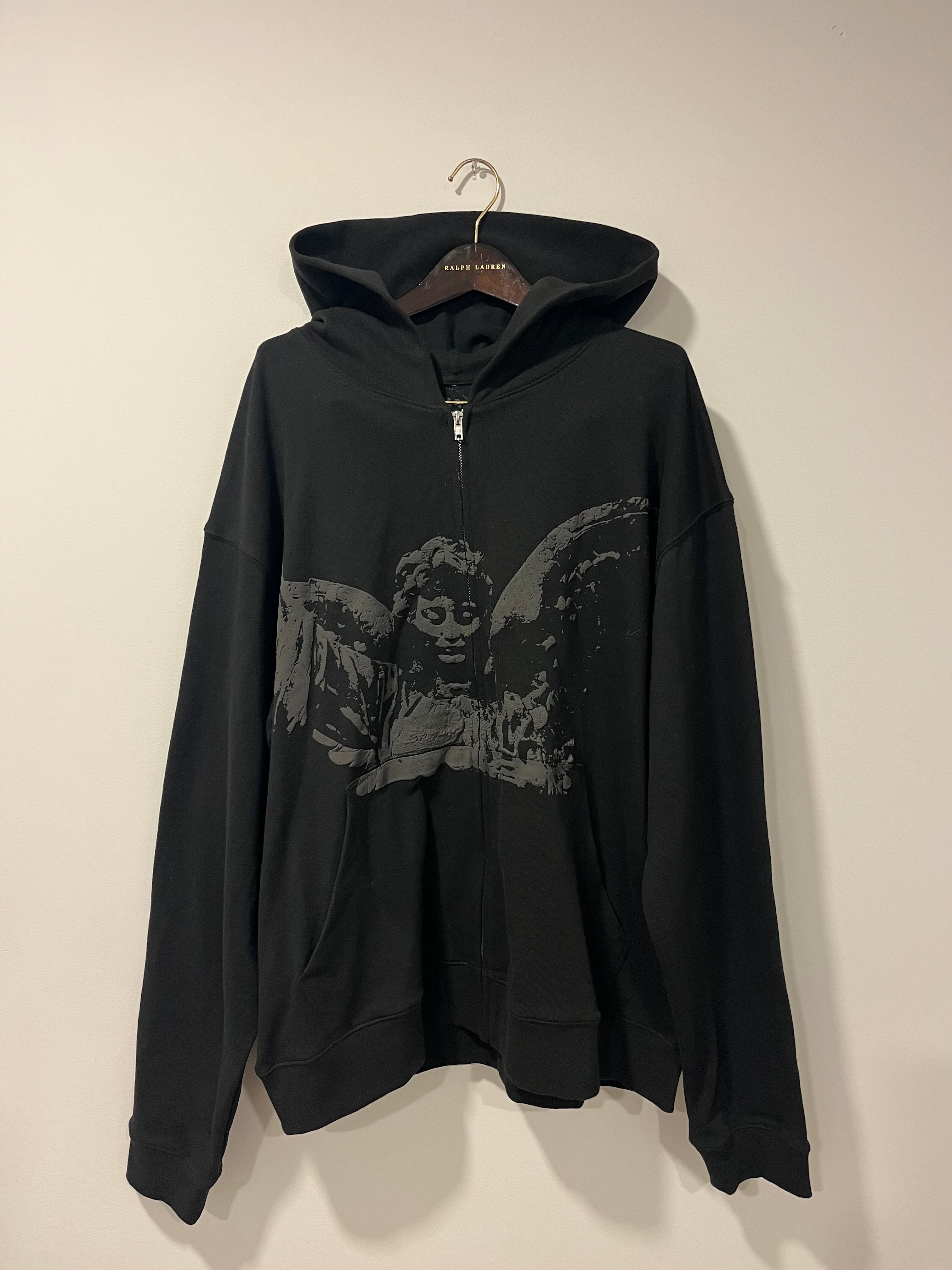 Black Ink Zip-up - XL