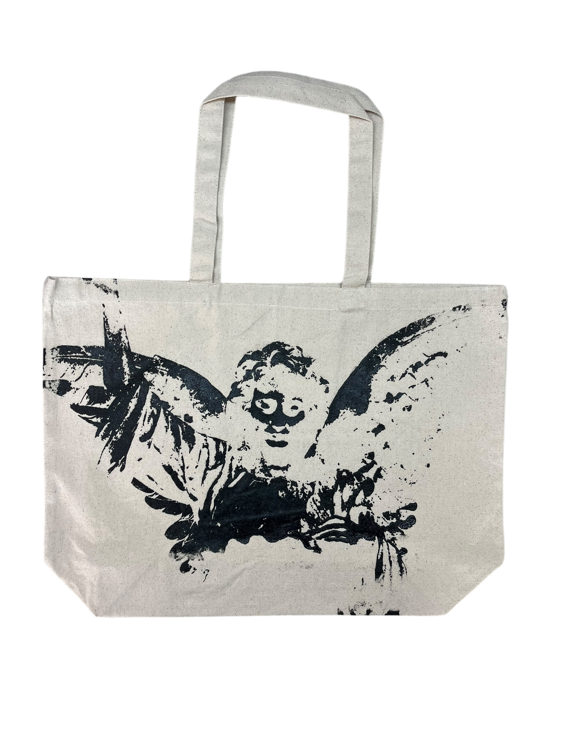 Black Ink Tote (Natural)