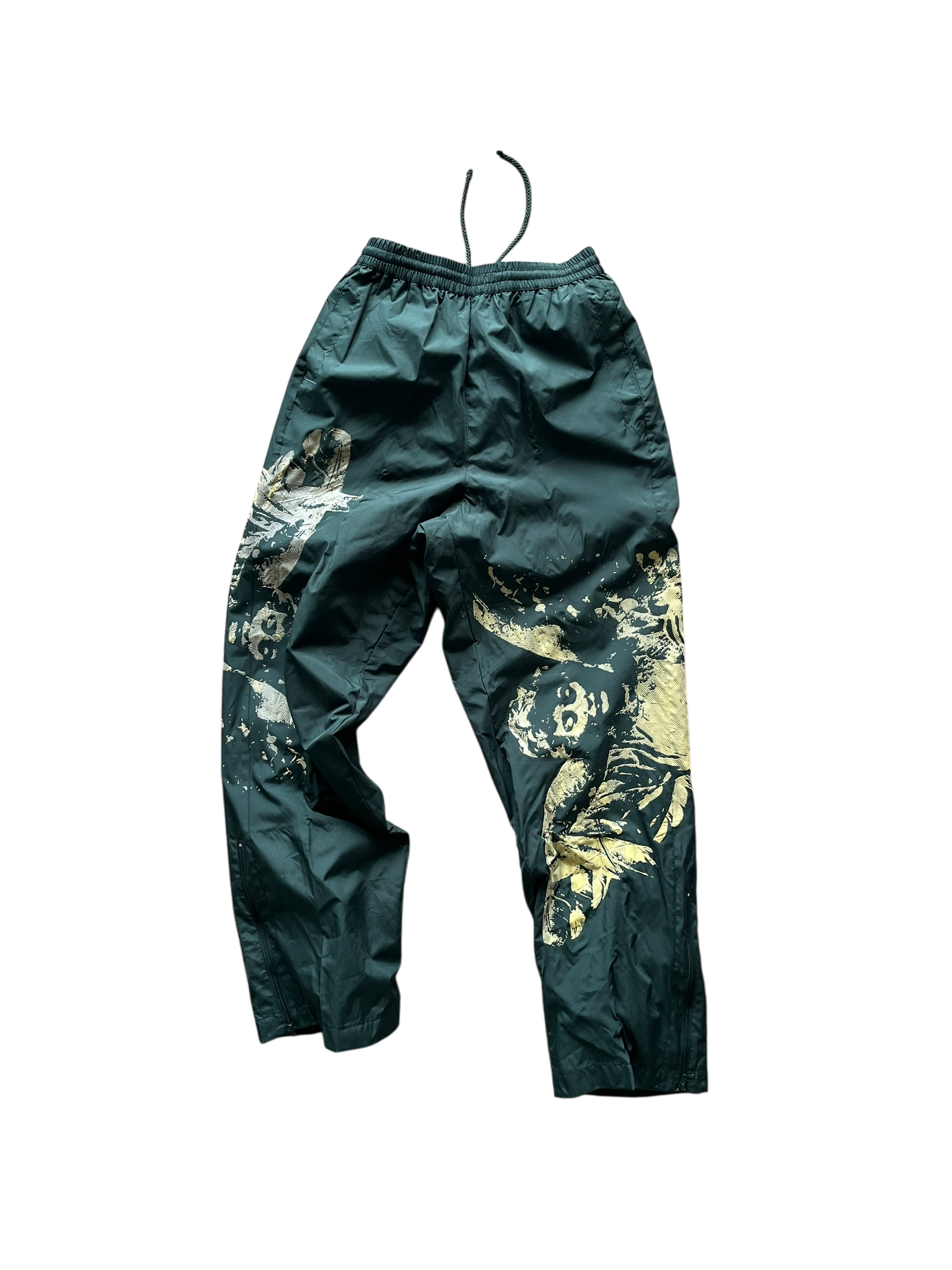 Forest’ Green Nylon Pant