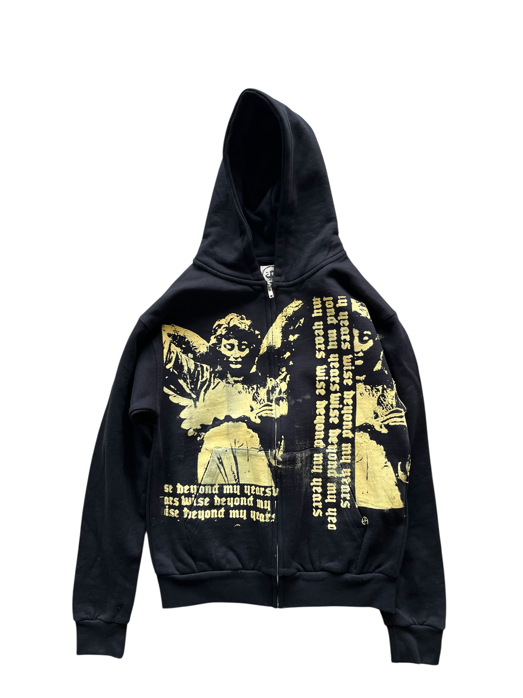 Angel Zip up - Black