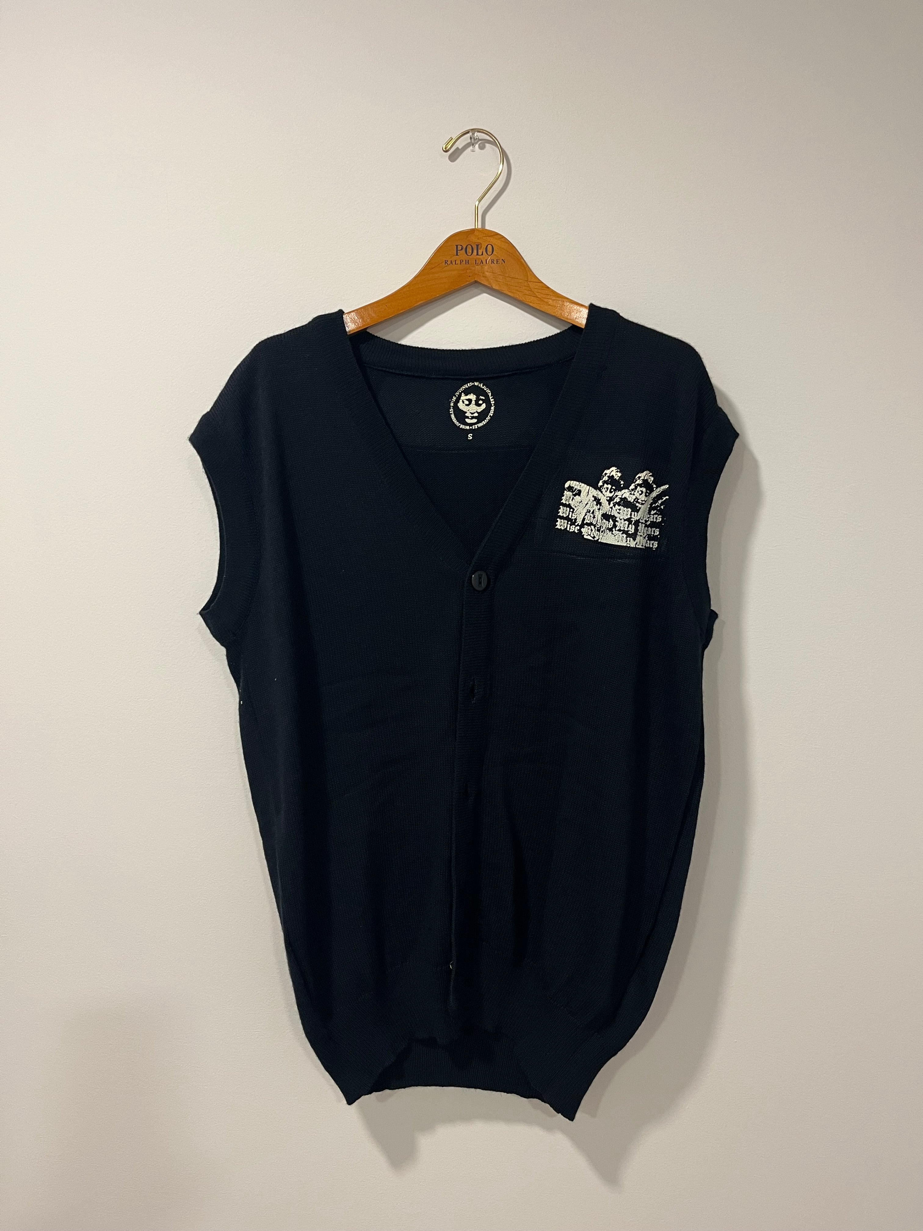 Sweater Vest (Small) - Black