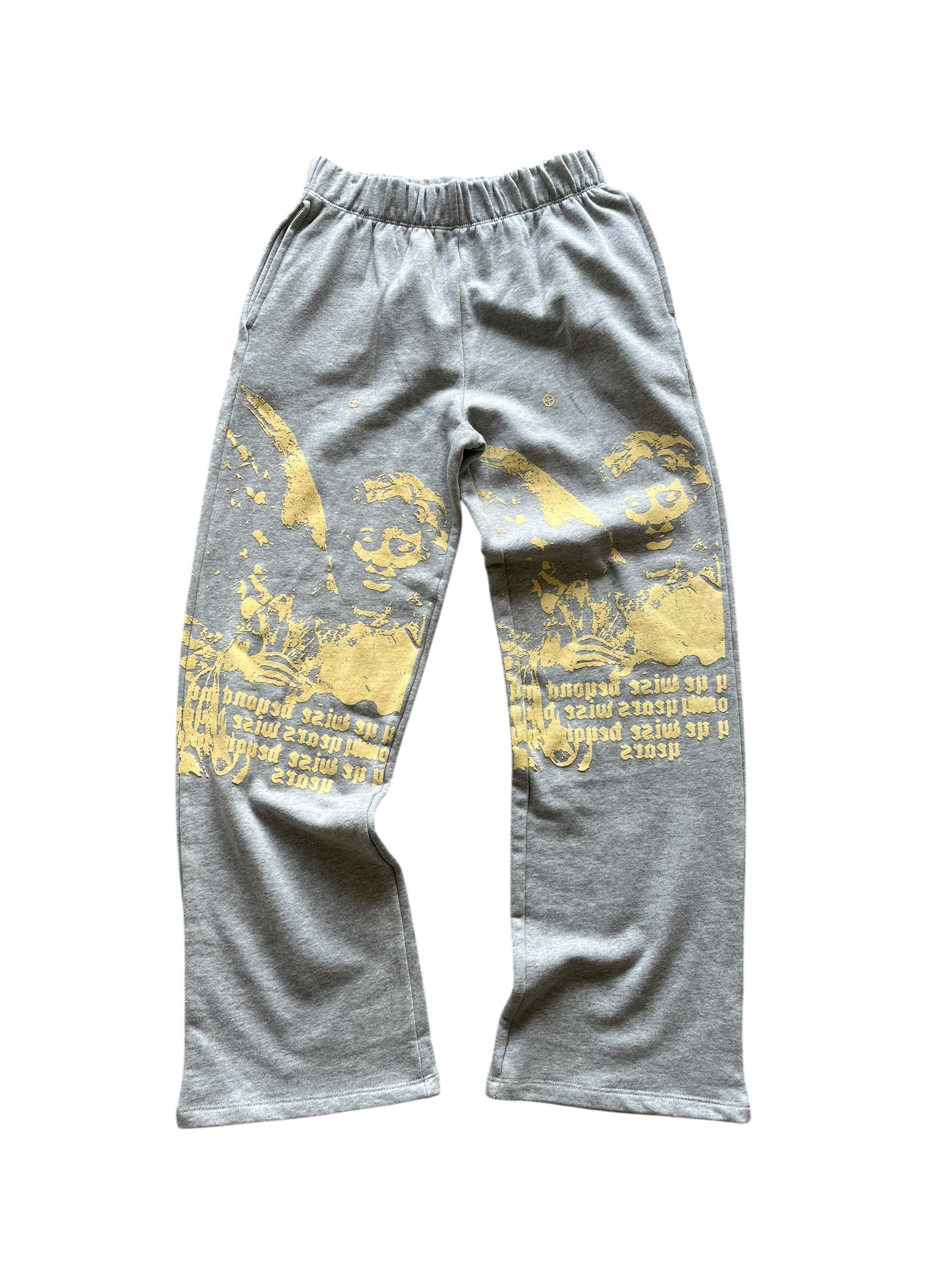 Silver Double Knee Sweatpant