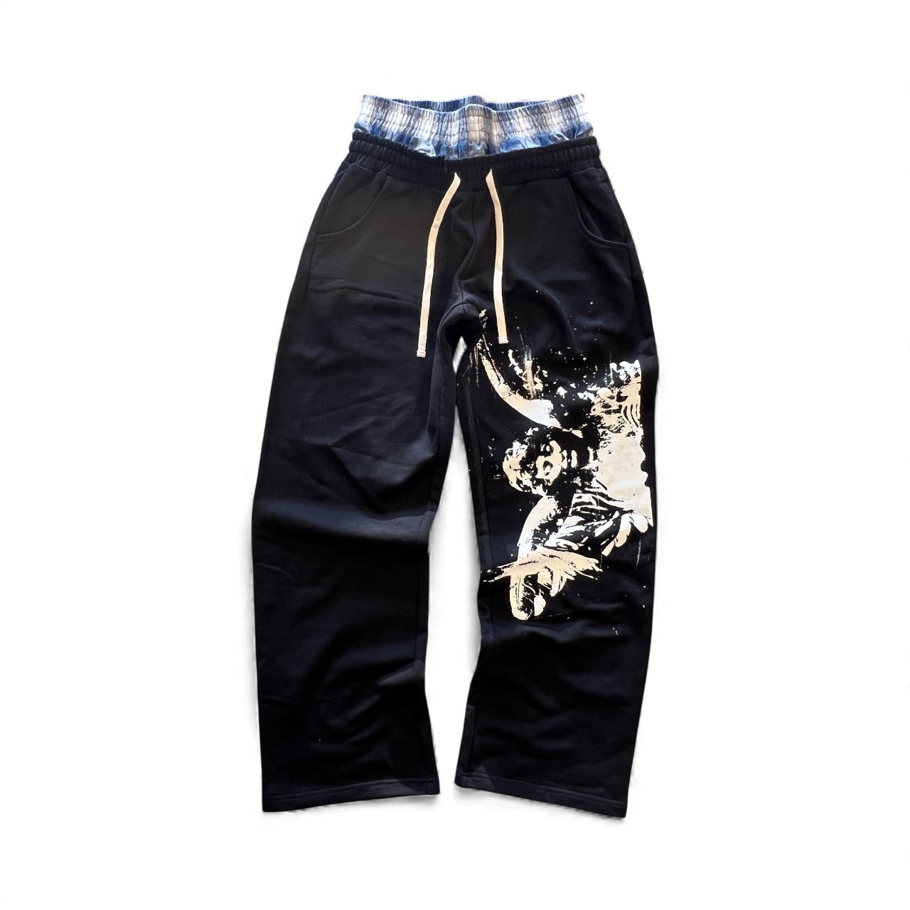 Double Waisted Boxer Sweatpants