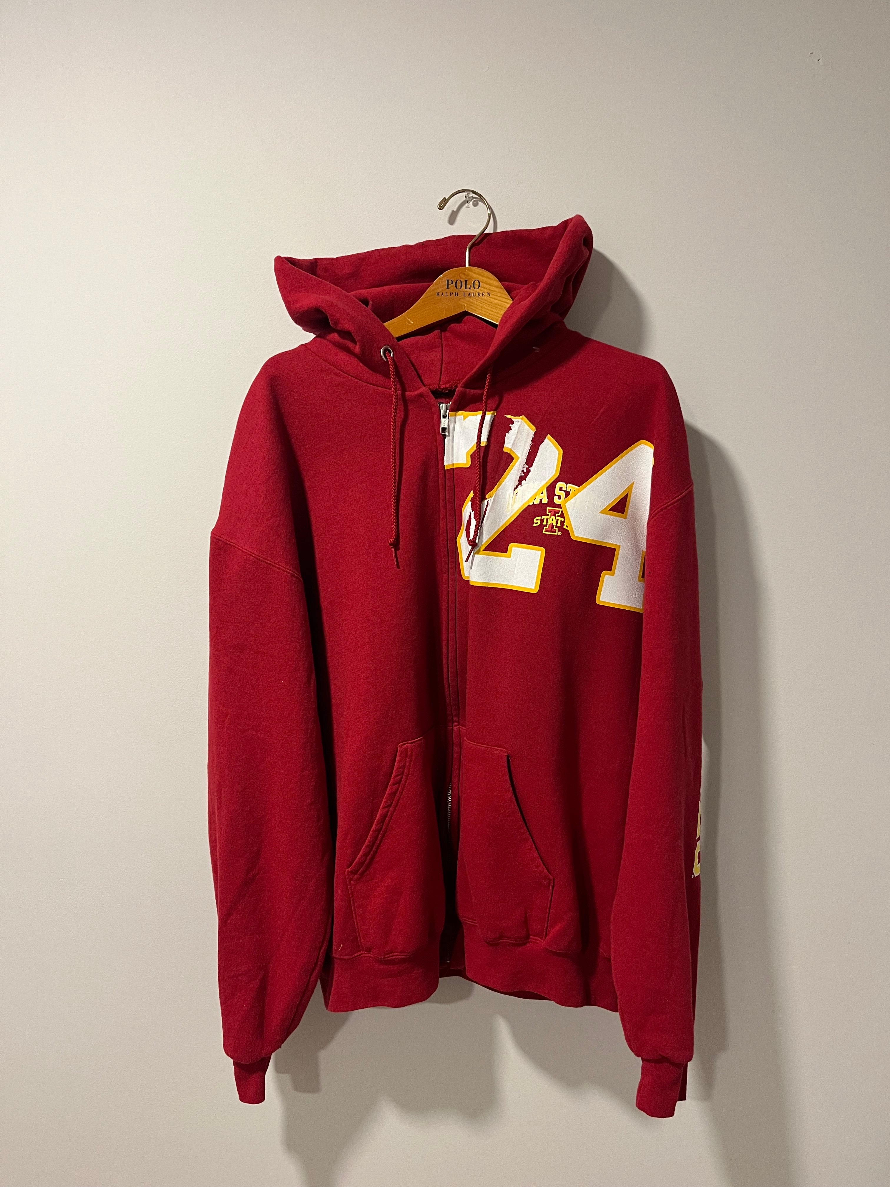 Cardinal Red 24 Zip-up (Medium)