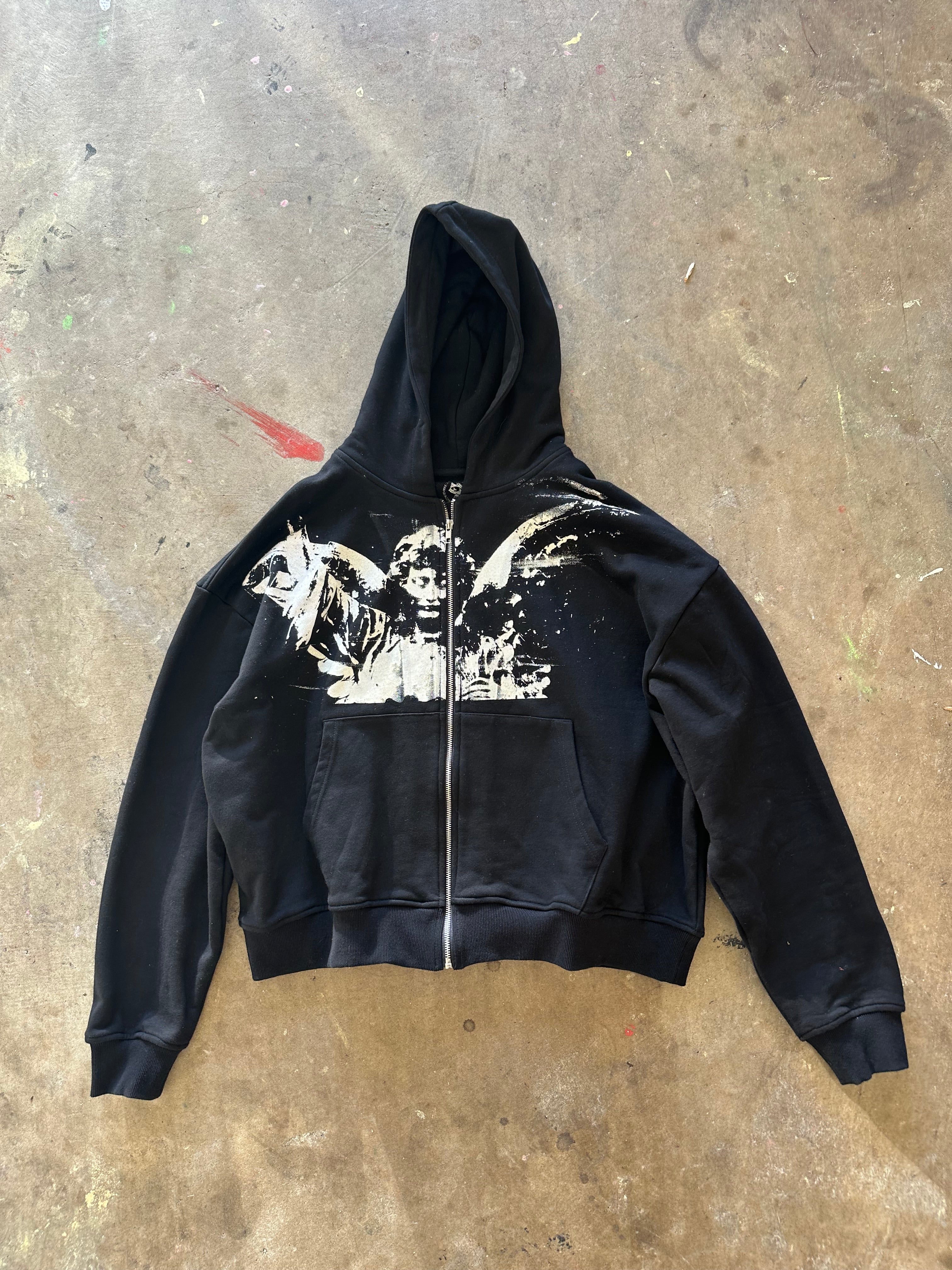 OG Black Angel Zip-up Jacket