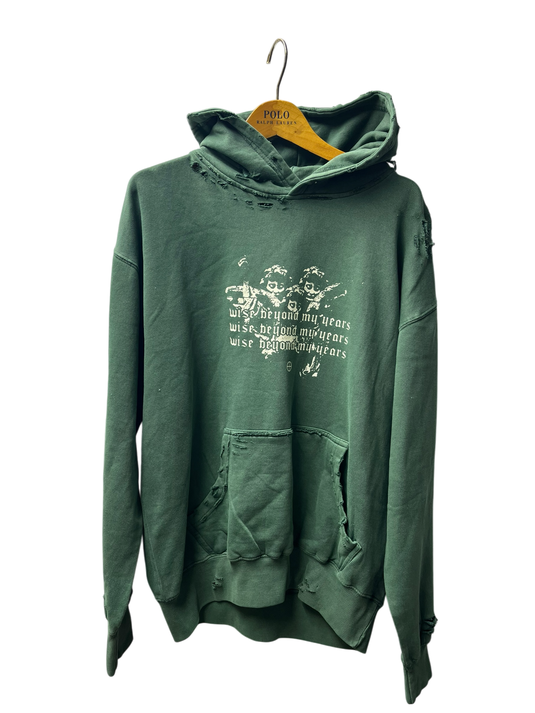 Pistachio Green Hoodie (Medium)