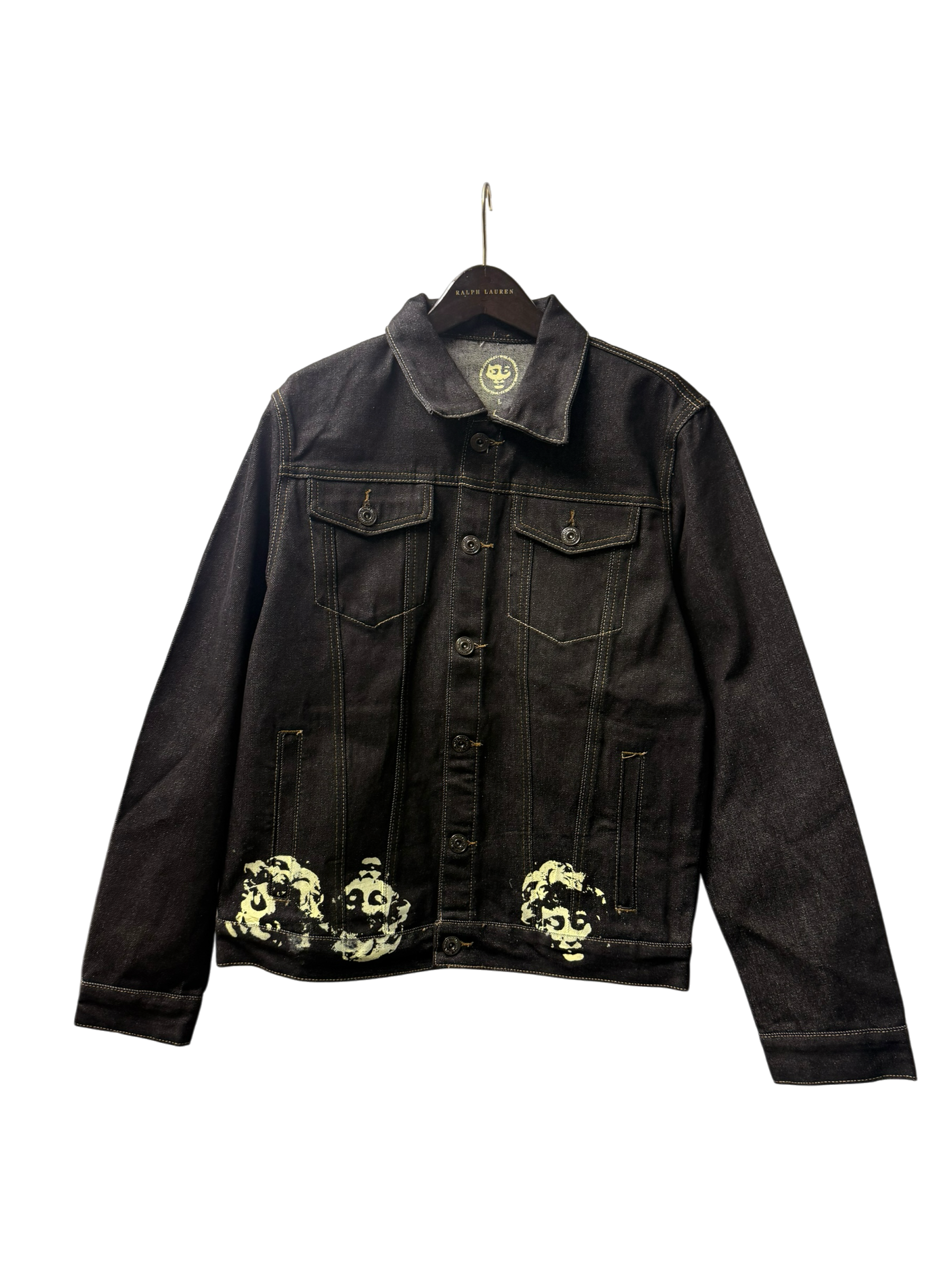Denim Face Angel Jacket (L)